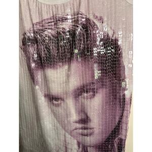 Elvis Presley Sparkling
 Sleeveless Shirt